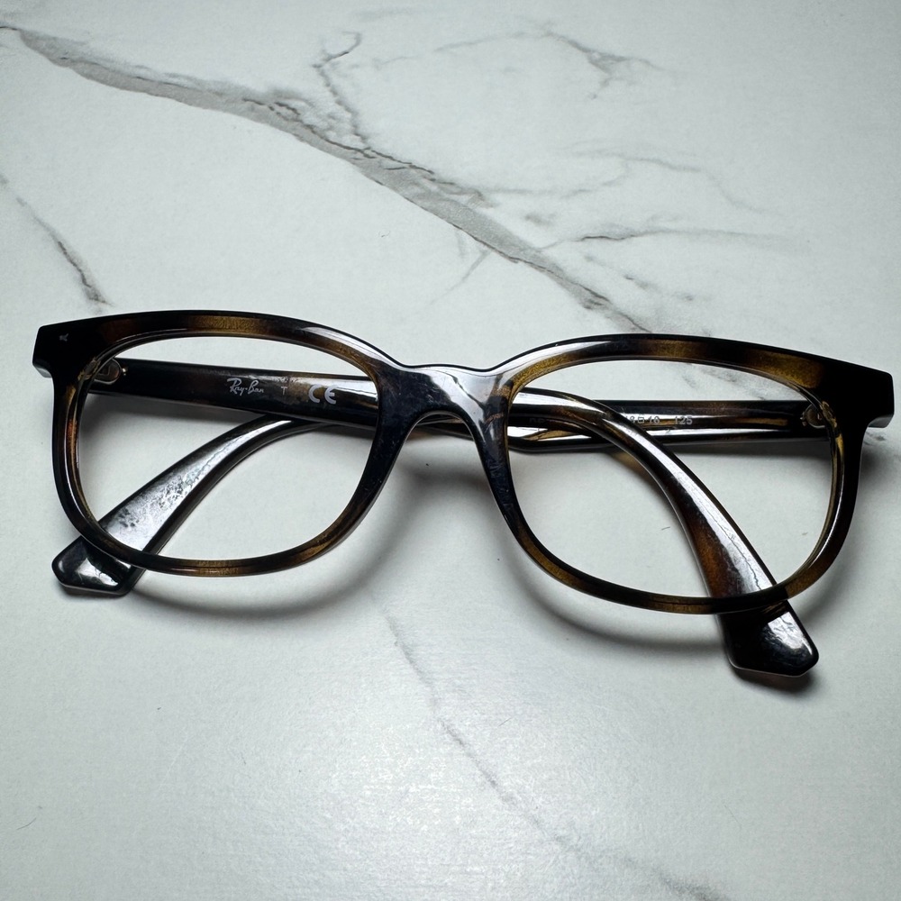 Ray-Ban Tortoiseshell Brown and Black Eyeglasses